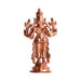 Guruvayurappan Idol - 4 x 2.25 Inches | Guruvayoorappan Vigraham/ Panchaloha Statue for Pooja/ 220 Gms Approx - Panchaloha Murties