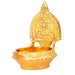 Kamatchi Vilakku - Kuber -3.5 Inches | Brass Kamakshi Deepam/ Lamp for Pooja - Deity Lamps