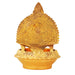 Kamatchi Vilakku - Kuber -3.5 Inches | Brass Kamakshi Deepam/ Lamp for Pooja - Deity Lamps