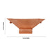 Havan Kund With Handle - 6.5 x 14 Inches | Copper Agnihotra / Homa Kund/ Hawan Kund for Pooja - Havan Kund