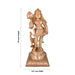 Murugar With Peacock On Base Murti - 25 x 12.5 Inches | Panchaloha Idol / Murugan Statue Decor For Home & Pooja - Panchaloha Murties