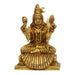 Rajarajeshwari Idol - 4 Inches | Antique Brass Statue/ Amman Statue/ Rajarajeshwari Devi Statue for Pooja - Brass Murties
