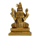 Rajarajeshwari Idol - 4 Inches | Antique Brass Statue/ Amman Statue/ Rajarajeshwari Devi Statue for Pooja - Brass Murties