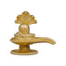 Shivling Idol With Nag - 1.5 x 2 Inches | Copper Idol/ Gold Polish Shivling Murti for Pooja/ 85 Gms Approx - Copper Murties