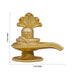 Shivling Idol With Nag - 1.5 x 2 Inches | Copper Idol/ Gold Polish Shivling Murti for Pooja/ 85 Gms Approx - Copper Murties