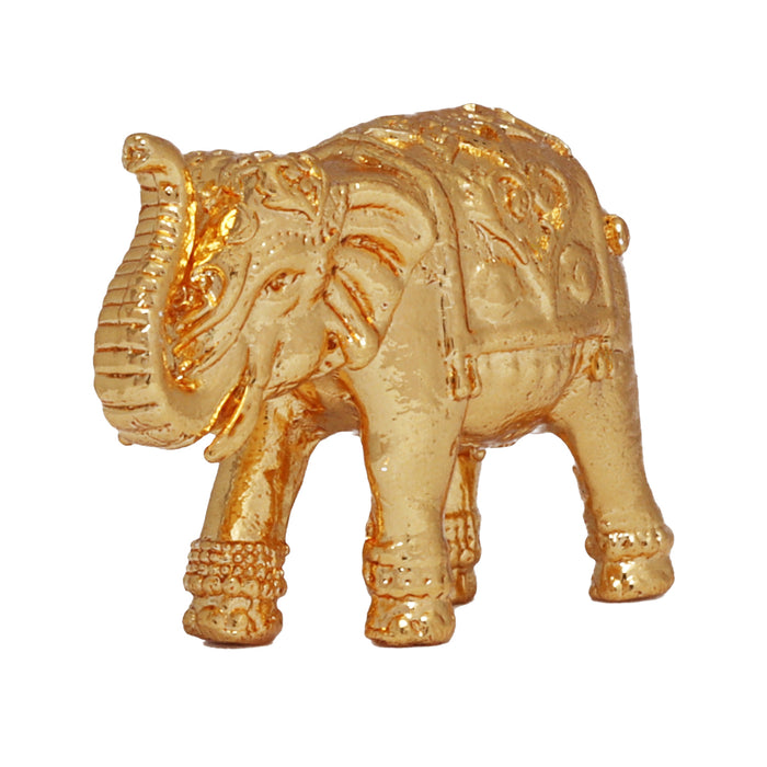 Elephant Statue - 1 Inches | Copper Idol/ Elephant Figurine/ Elephant Idol for Home Decor