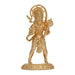 Anjaneya Statue - 3 x 1.5 Inches | Copper Idol/ Gold Polish Standing Hanuman Statue for Pooja/ 55 Gms Approx - Copper Murties