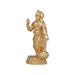 Anjaneya Statue - 2 x 0.75 Inches | Copper Idol/ Gold Polish Standing Hanuman Statue for Pooja/ 30 Gms Approx - Copper Murties