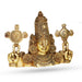 Brass AF Balaji Bust Wall Hanging - 12 Inches - Wall Hanging
