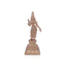 Devanai Idol Standing On Base - 9 x 3.5 Inches | Panchaloha Idol/ Devanai Statue for Pooja - Panchaloha Murties