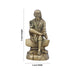 Sai Baba Idol - 7 x 4 Inches | Antique Brass Idol/ Sai Baba Statue for Pooja/ 1.680 Kgs Approx - Brass Murties