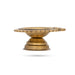 Kubera Deepam with Base - 1 x 2.5 Inches | Lakshmi Kubera Vilakku/ Brass Laxmi Kubera Deepam for Pooja/ 20 Gms - Kuber Deep
