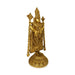Balaji Standing on Base Murti - 26 x 11 Inches | Antique Brass Balaji Idol / Perumal Statue For Home & Pooja - Brass Murties