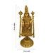 Balaji Standing on Base Murti - 26 x 11 Inches | Antique Brass Balaji Idol / Perumal Statue For Home & Pooja - Brass Murties