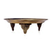 Pin Tray with Base - 7 Inches | Pooja Stand with Base/ Brass Plate/ Aasan for Deity/ 390 Gms Approx - Pooja Plate & Tray