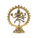 Natraj Murti  - 5 Inches | Antique Brass Statue/ Nataraja Vigraham/ Natraja Idol for Pooja - Brass Murties