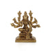 Varahi Amman Statue - 3 Inches | Varahi Idol/ Antique Brass Statue/ Varahi 8 Hands Idol for Pooja - Brass Murties