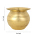 Brass Lota - 3 x3 inches | Chombu / Kalash Pot / Kalasam for Pooja and Temple Rituals - Kalash & Pooja Lota