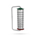 Rangoli Roller - 1.5 x 4 Inches | 8 Line Muggulu Roller/ Kolam Roller for Home Decor/ 80 Gms Approx - Kolam & Rangoli