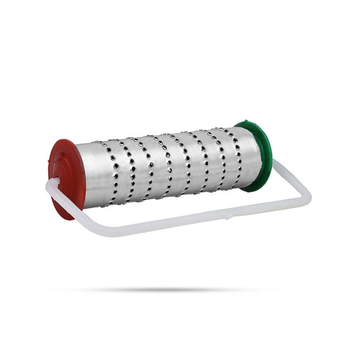 Rangoli Roller - 1.5 x 4 Inches | 8 Line Muggulu Roller/ Kolam Roller for Home Decor/ 80 Gms Approx - Kolam & Rangoli