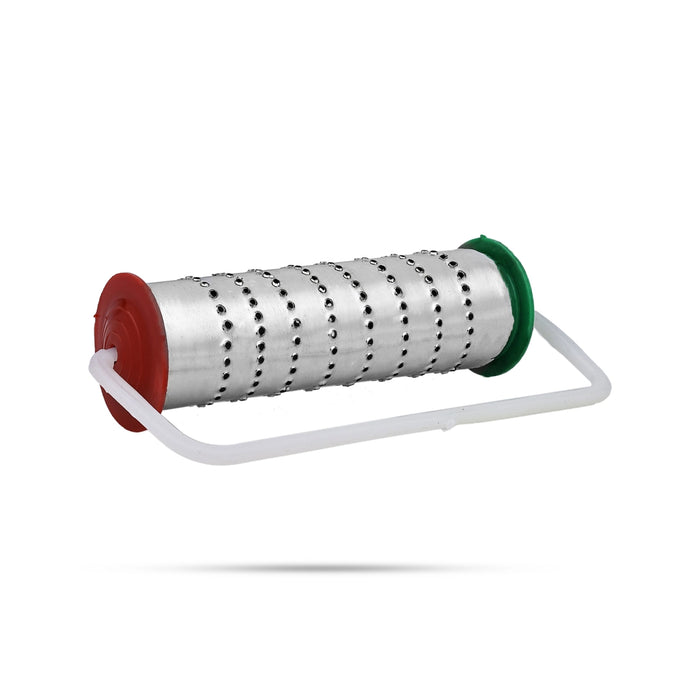 Rangoli Roller - 1.5 x 4 Inches | 8 Line Muggulu Roller/ Kolam Roller for Home Decor/ 80 Gms Approx - Kolam & Rangoli