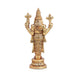 Balaji Murti - 6.5 Inches | Lord Balaji Idol/ Brass Statue/ Balaji Statue for Pooja - Brass Murties