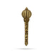 Hanuman Gadhai - 4.5 x 1 Inches | Brass Astra/ Hanuman Ki Gada/ Brass Gada for Swamy Alangaram - Deity Accessories