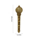 Hanuman Gadhai - 4.5 x 1 Inches | Brass Astra/ Hanuman Ki Gada/ Brass Gada for Swamy Alangaram - Deity Accessories