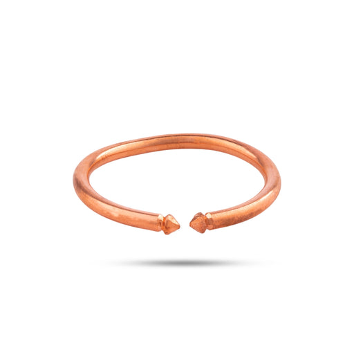 Copper Kada - 3 Inches | Copper Kaapu/ Copper Bracelet Kada for Kan Drishti - Bracelet