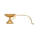 Kapoor Dhani With Handle - 2 x 6 Inches | Camphor Burner/ Brass Arti for Pooja/ 75 Gms Approx - Kapur Aarti