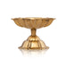 5 Face Lamp With Base - 2 x 3 Inches | Brass Lamp/ 5 Face Vilakku/ 5 Face Deepam for Pooja/ 70 Gms Approx - 5 Faced lamp