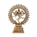 Natrajar Standing On Base Murti - 17 x 14 Inches | Antique Brass Idol / Natraja Murti for Pooja - Brass Murties