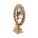 Natrajar Standing On Base Murti - 17 x 14 Inches | Antique Brass Idol / Natraja Murti for Pooja - Brass Murties
