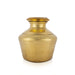 Brass Pot - 8.5 x 7 Inches | Water Pot/ Brass Kalash/ Pooja Kalash for Home - Kalash & Pooja Lota
