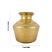 Brass Pot - 8.5 x 7 Inches | Water Pot/ Brass Kalash/ Pooja Kalash for Home - Kalash & Pooja Lota