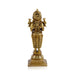 Standing Lady Deepam - 8 x 3 Inches | Antique Brass Vilakku/ Brass Lamp for Pooja/ 1.300 Kgs Approx - Paavai Vilakku / Lady With A Lamp