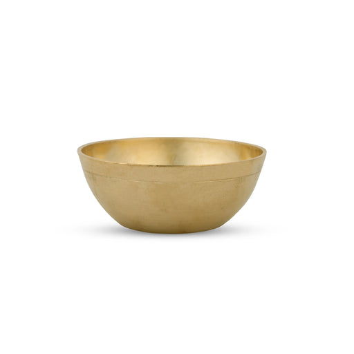 Brass Bowl - 1 x 2.25 Inches | Puja Bowl/ Brass Cup/ Chandan Cup for Home & Pooja Decor - Bowls