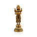 Welcome Lady With Lamp - 5 x 1.75 Inches | Antique Brass Lamp/ Standing Lady With Deepam for Pooja/ 410 Gms - Paavai Vilakku / Lady With A Lamp