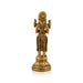Welcome Lady With Lamp - 5 x 1.75 Inches | Antique Brass Lamp/ Standing Lady With Deepam for Pooja/ 410 Gms - Paavai Vilakku / Lady With A Lamp