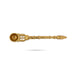 Achmani - 6 x 1 Inches | Brass Uddharani/ Brass Pali Spoon for Pooja/ 95 Gms Approx - Panchapatra & Uddarani