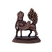Kamadhenu Statue - 2 x 1.75 Inches | Copper Idol/ kaamdhenu Cow with face and Wings/ 70 Gms Approx - Table Stand Accessories
