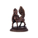 Kamadhenu Statue - 2 x 1.75 Inches | Copper Idol/ kaamdhenu Cow with face and Wings/ 70 Gms Approx - Table Stand Accessories