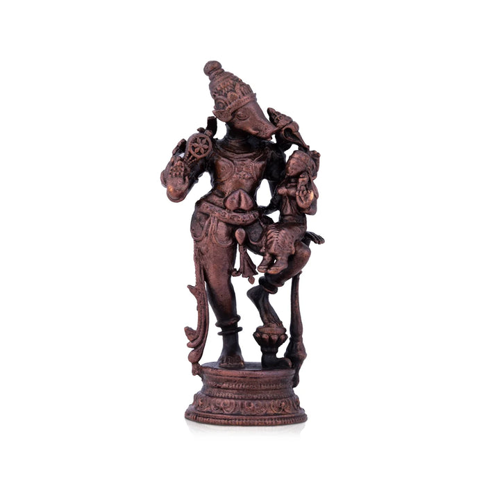 Varahaar Giri - Lakshmi Varaha Swamy | Copper God Idols | Varaha Laxmi Statue