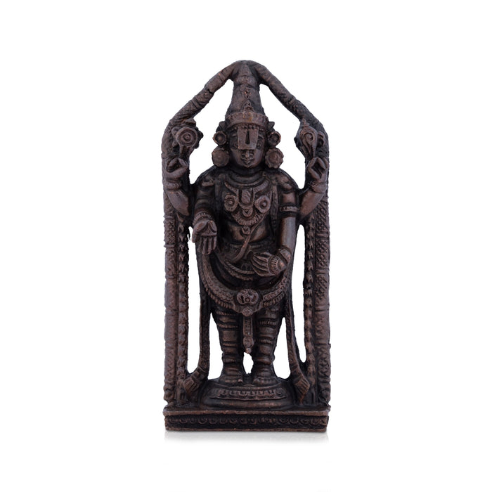 Balaji Murti - 4 x 1.5 Inches | Copper Idol/ Balaji Idol for Pooja/ 235 Gms Approx - Copper Murties