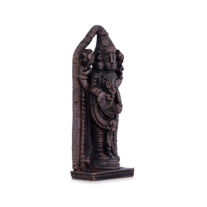 Balaji Murti - 4 x 1.5 Inches | Copper Idol/ Balaji Idol for Pooja/ 235 Gms Approx - Copper Murties