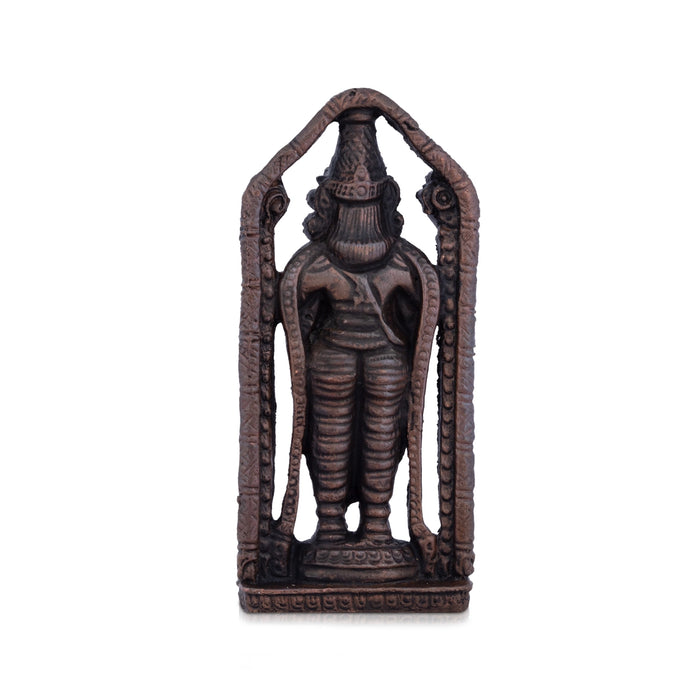 Balaji Murti - 4 x 1.5 Inches | Copper Idol/ Balaji Idol for Pooja/ 235 Gms Approx - Copper Murties