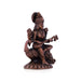Saraswati Devi Statue - 3 x 2 Inches | Saraswati Statue Sitting On Swan / Copper Idol/ Saraswathi Idol for Pooja/ 115 Gms Approx - Copper Murties