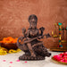 Saraswati Devi Statue - 3 x 2 Inches | Saraswati Statue Sitting On Swan / Copper Idol/ Saraswathi Idol for Pooja/ 115 Gms Approx - Copper Murties