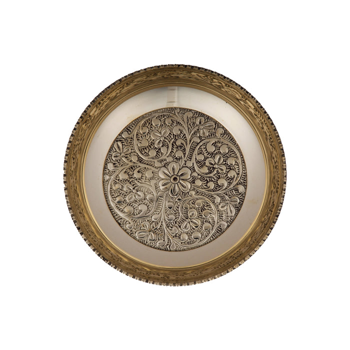 Brass Bowl With Stand - 2 x 4.5 Inches | Brass Cup/ Pooja Cup for Home/ 190 Gms Approx - Bowls