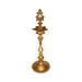 Plain Kuthu Vilakku - 50 x 12 Inches | Brass Vilakku / Lotus Pirai Kuthu Vilakku / Deepam for Pooja - Kuthuvilakku